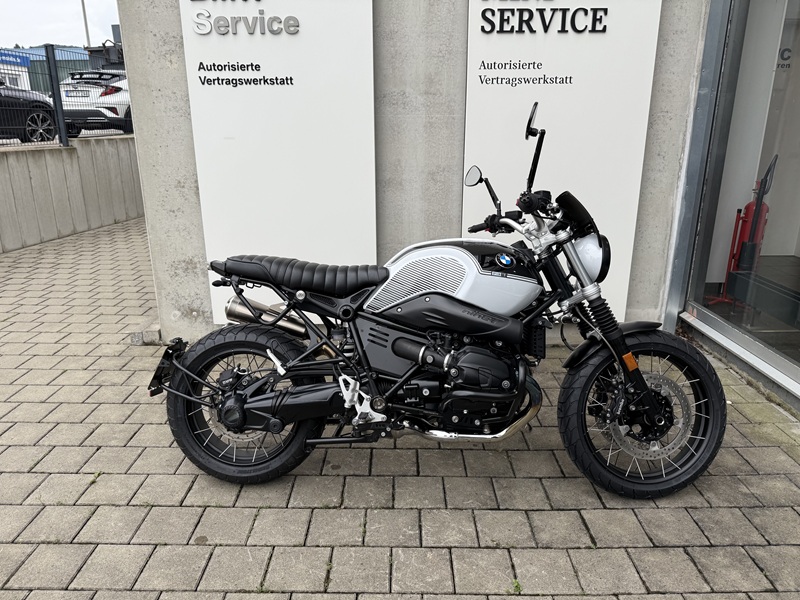 BMW Motorrad - R nineT Scrambler inkl. Seitentasche und Zubehör