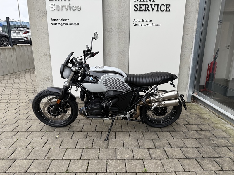 BMW Motorrad - R nineT Scrambler inkl. Seitentasche und Zubehör