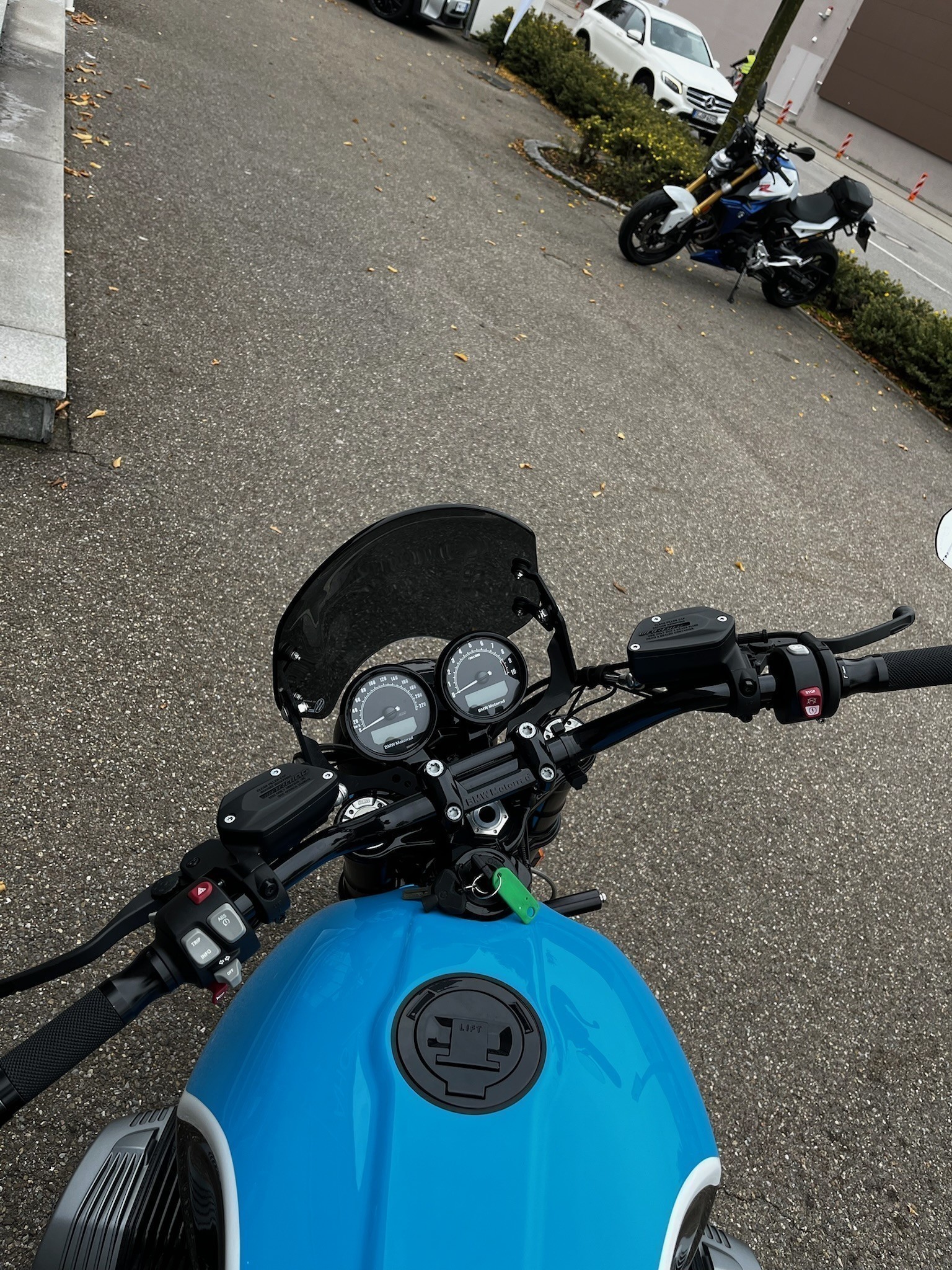 BMW Motorrad - R nineT mit vielen Wunderlich Teilen