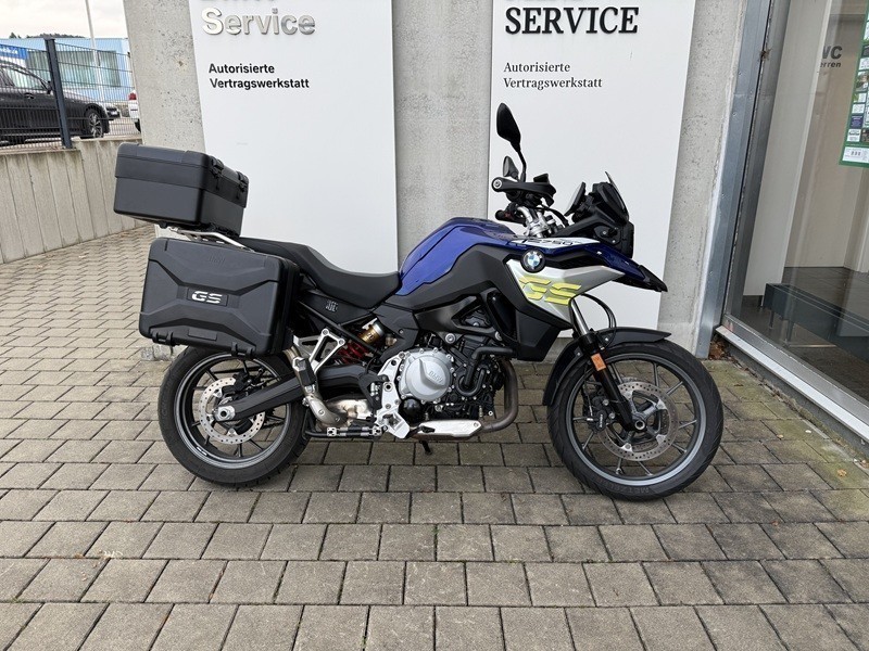 BMW Motorrad - F 750 GS mit 3 Variokoffer in schwarz uvm.