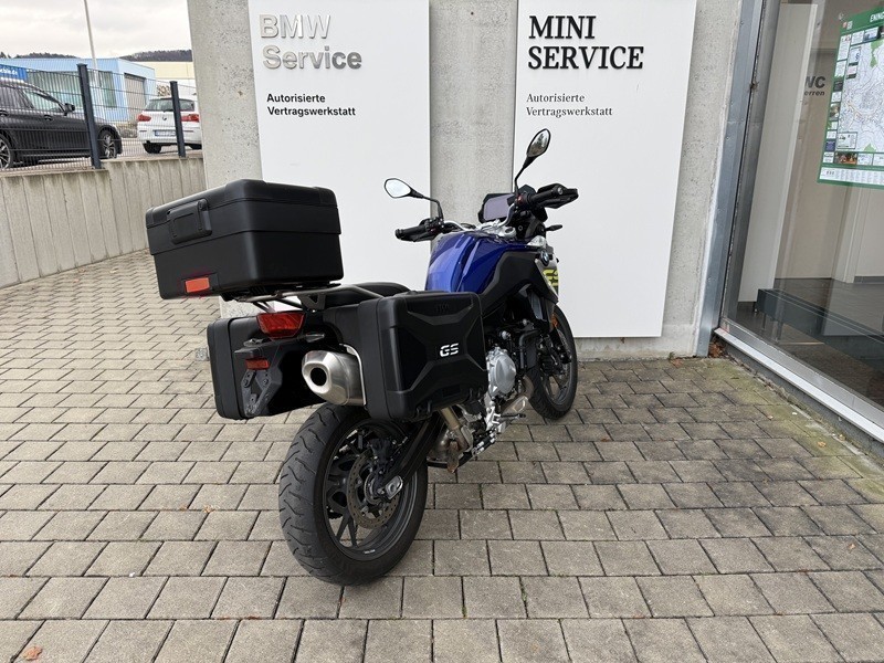 BMW Motorrad - F 750 GS mit 3 Variokoffer in schwarz uvm.