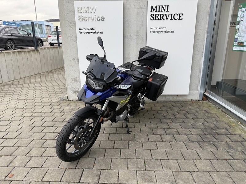 BMW Motorrad - F 750 GS mit 3 Variokoffer in schwarz uvm.