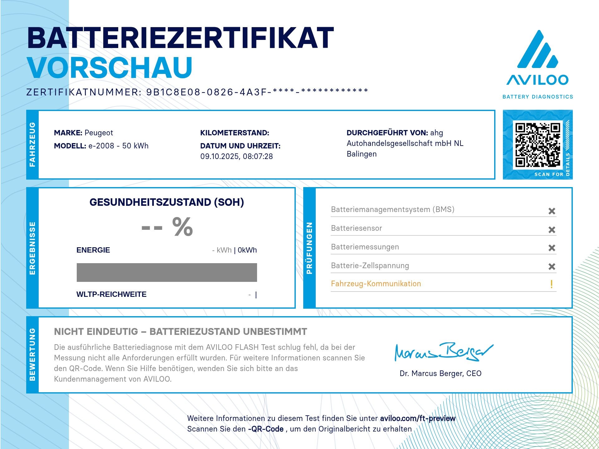 Peugeot - e-2008 136 GT